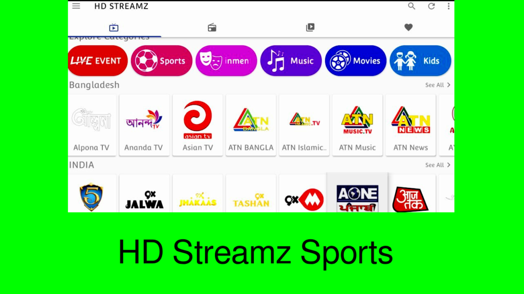 HD Streamz Sports